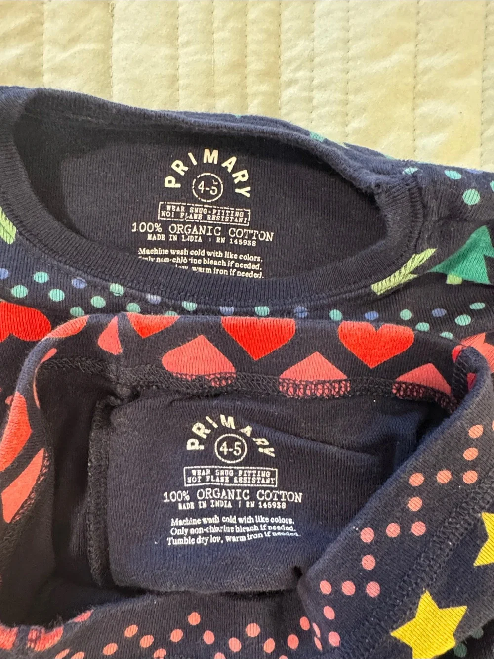 Primary Fair Isle Holiday Pajamas